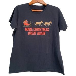 Make Christmas Great Again Trump t shirt men womens